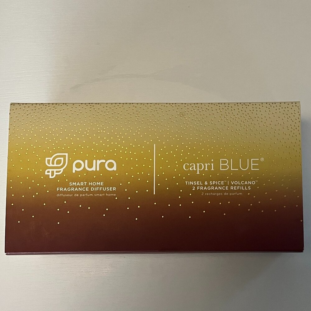 Pura Smart Home Diffuser Kit Tinsel & Spice + Volcano